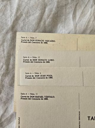 Postales Antiguas 1958 de lotería Nacional