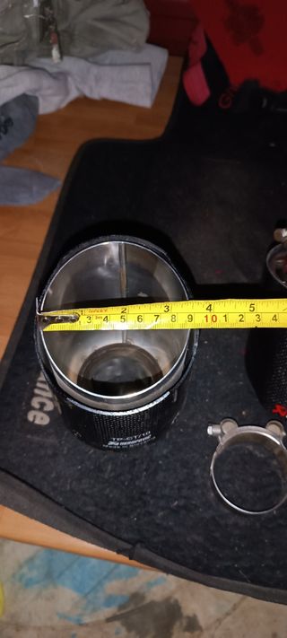Colas de escape Akrapovic Carbono