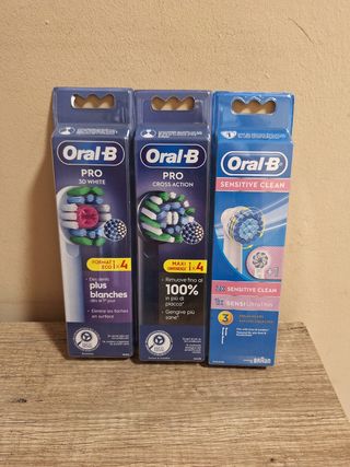 11 Cabezales Oral-B Pro