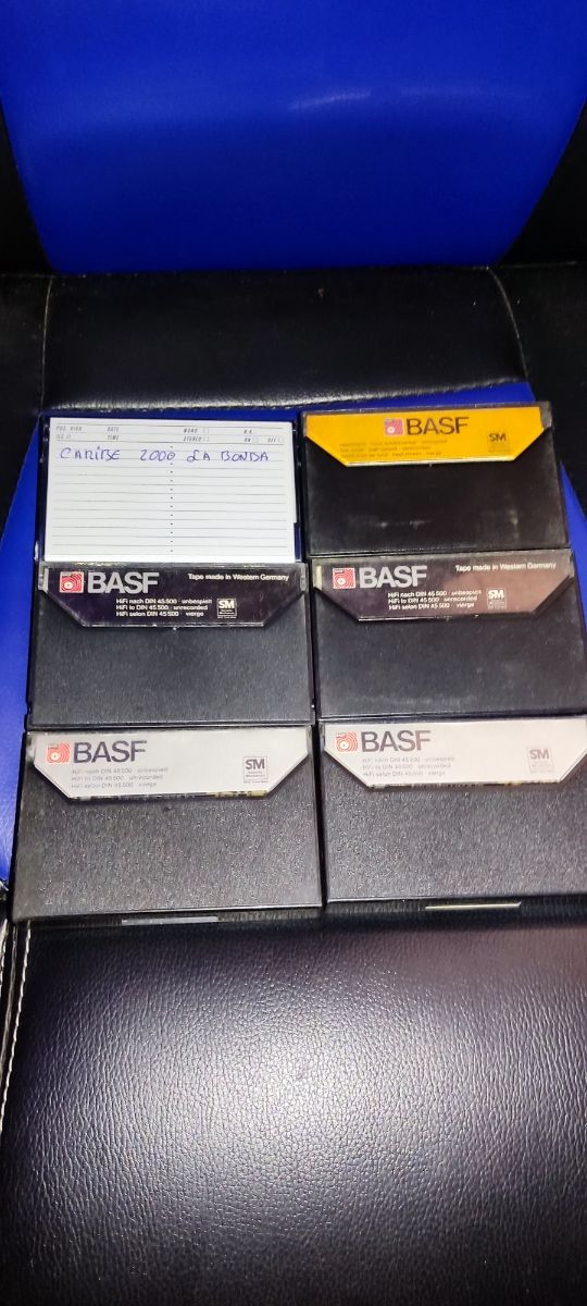 Lote 6 Casetes BASF