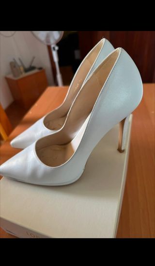 Zapatos de Novia Lodi Talla 39 Blancos