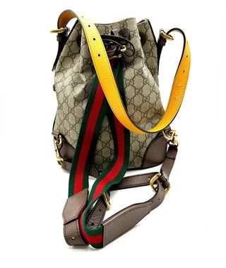 Zaino Gucci beige e marrone