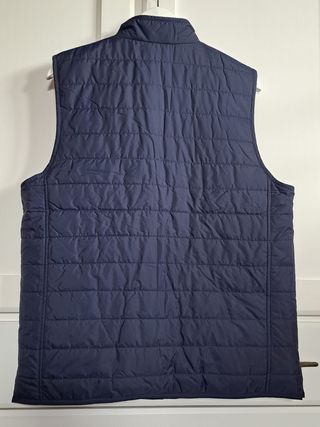 Chaleco acolchado azul hombre