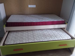 Cama nido con cajones