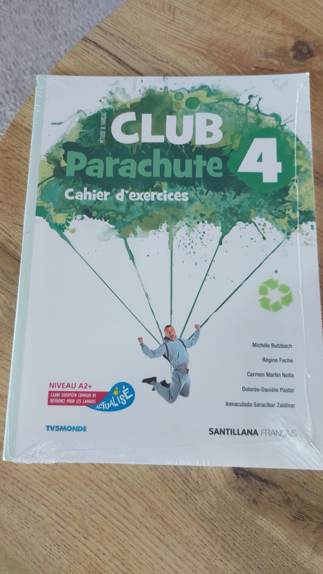 parachute, cahier de frances 4