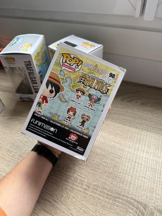 Pack Funko Pop One Piece Trafalgar, Sabo, Luffy