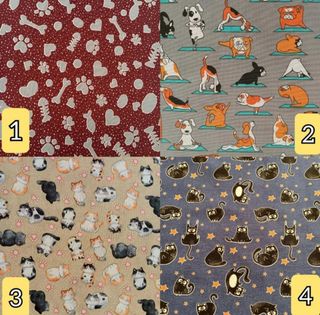 Cuccia per cani/gatti con stampa cuccioli