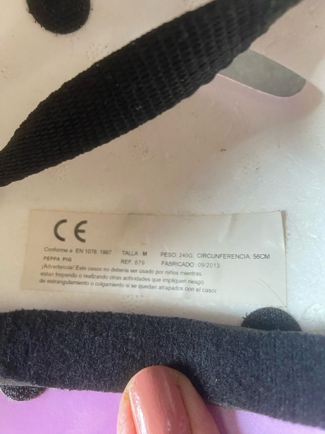 Casco Peppa Pig Infantil