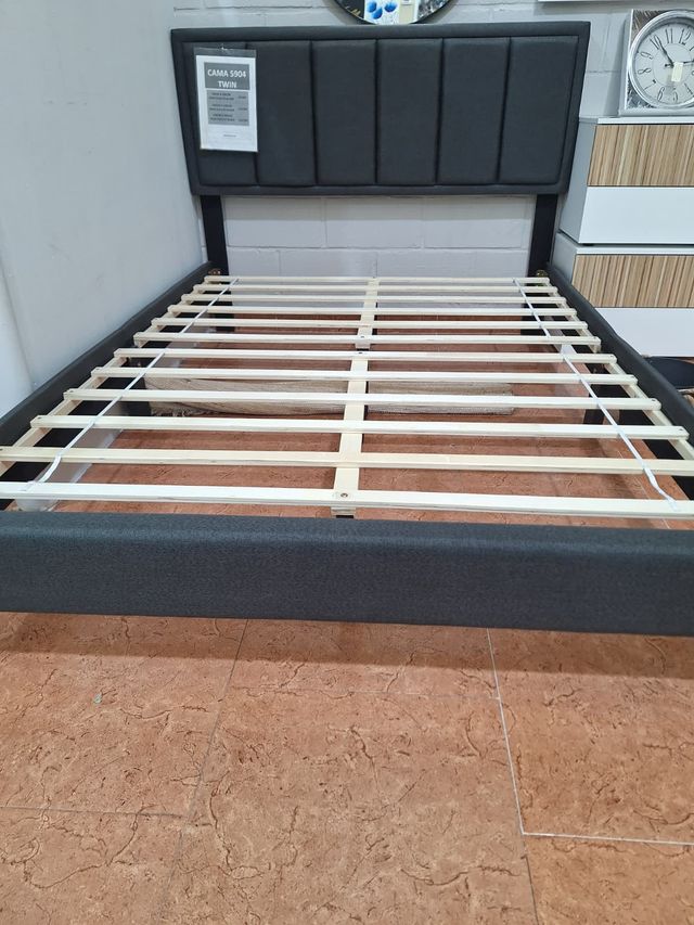 Cama 135x190 con cabecero