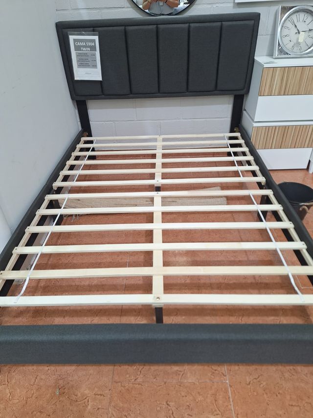 Cama 135x190 con cabecero