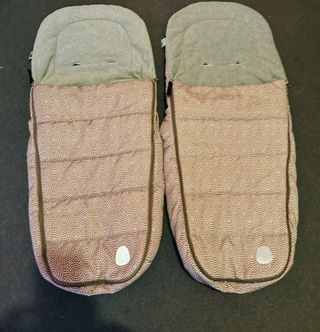 Lote 2 sacos para silla de paseo gemelar