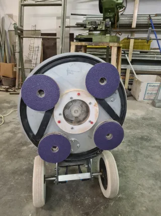 Maquina Lijadora parquet orbital planetaria