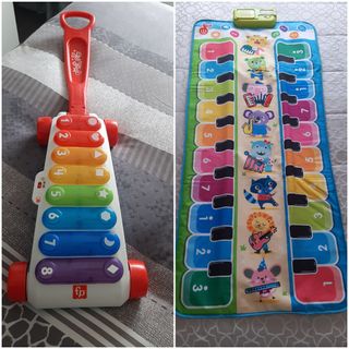 Xilófono y Alfombra Musical Infantil