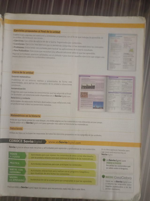 Matemáticas I. 1 Bachillerato. Savia