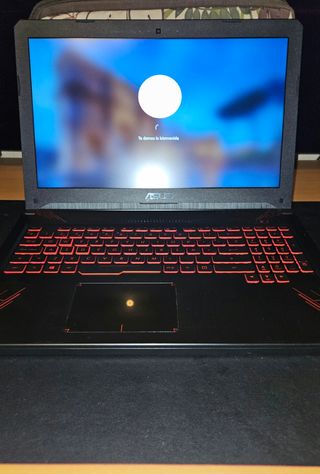 Portátil ASUS TUF FX504GM Negro