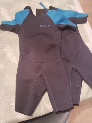 Trajes de Neopreno OLAIAN Azul/Gris