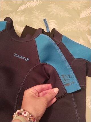 Trajes de Neopreno OLAIAN Azul/Gris