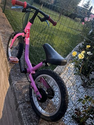 Bicicleta infantil rosa