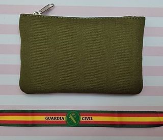 MONEDERO LONA/PIEL G C + PULSERA A JUEGO