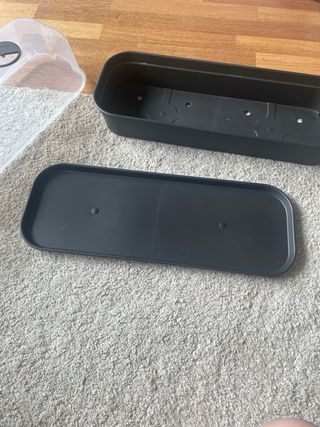 Mini invernadero con ventilación