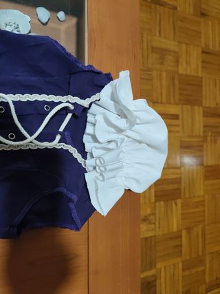 Traje medieval niña