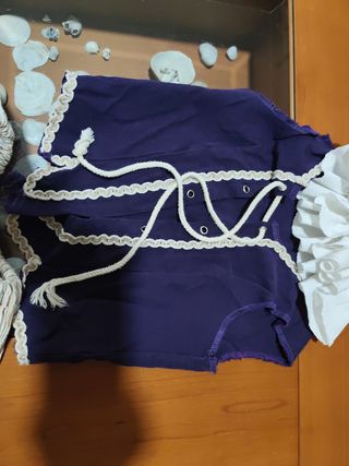 Traje medieval niña