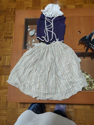 Traje medieval niña