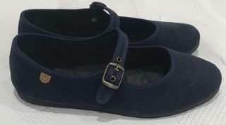 Zapatos Bailarina Niña Azul Marino
