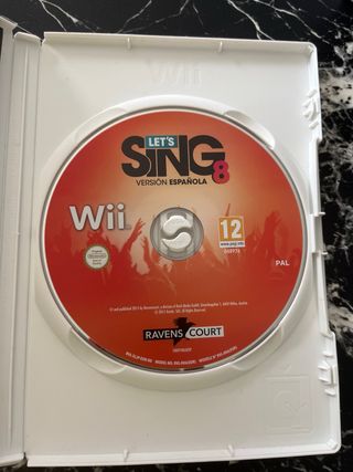 Wii Let's Sing 8 Versión Española Karaoke