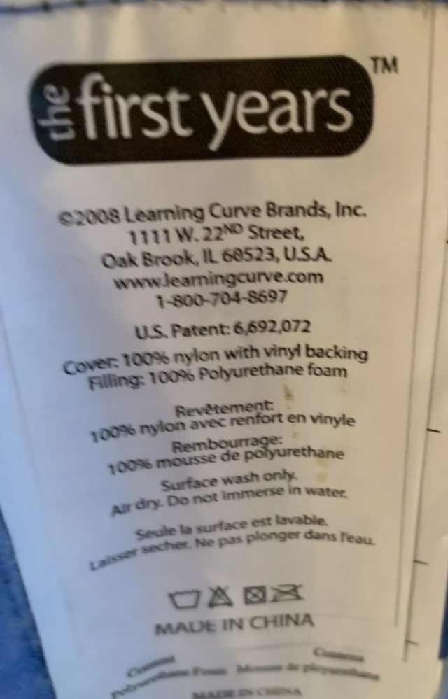 Trona de viaje First Years portátil