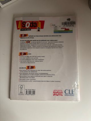 Libro Bachillerato Francés: Méthode de français 2