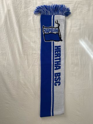Bufanda Hertha BSC. Equipo fútbol Hertha Berlin