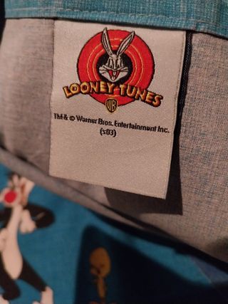 Lenzuolo e federa Looney Tunes