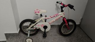 Bicicleta infantil Quer con ruedines