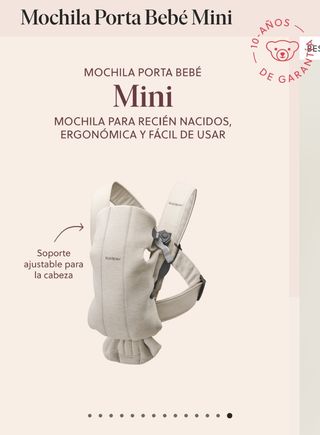 Mochila Porta Bebé BabyBjörn Mini