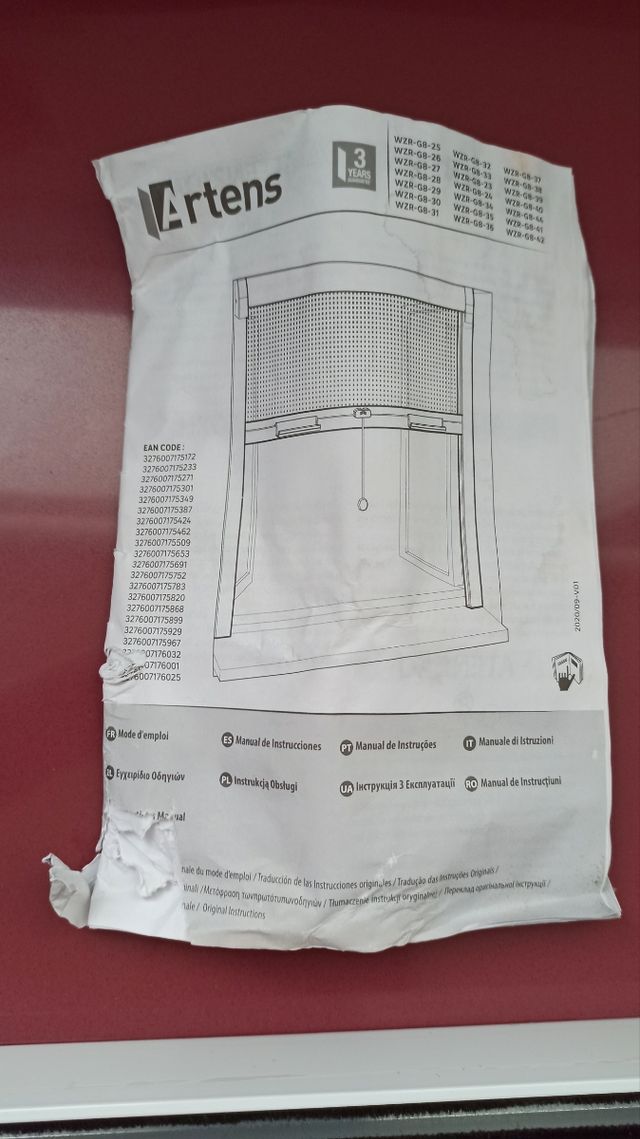 Mosquitera enrollable Artens