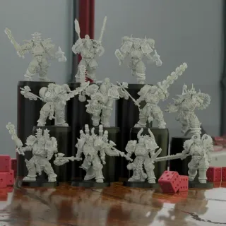 Fuerzas del Caos – Miniaturas sin pintar