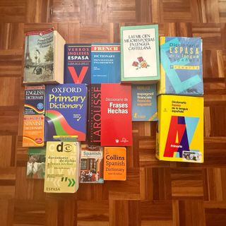 Diccionarios Inglés Chino Francés Poesías Frases