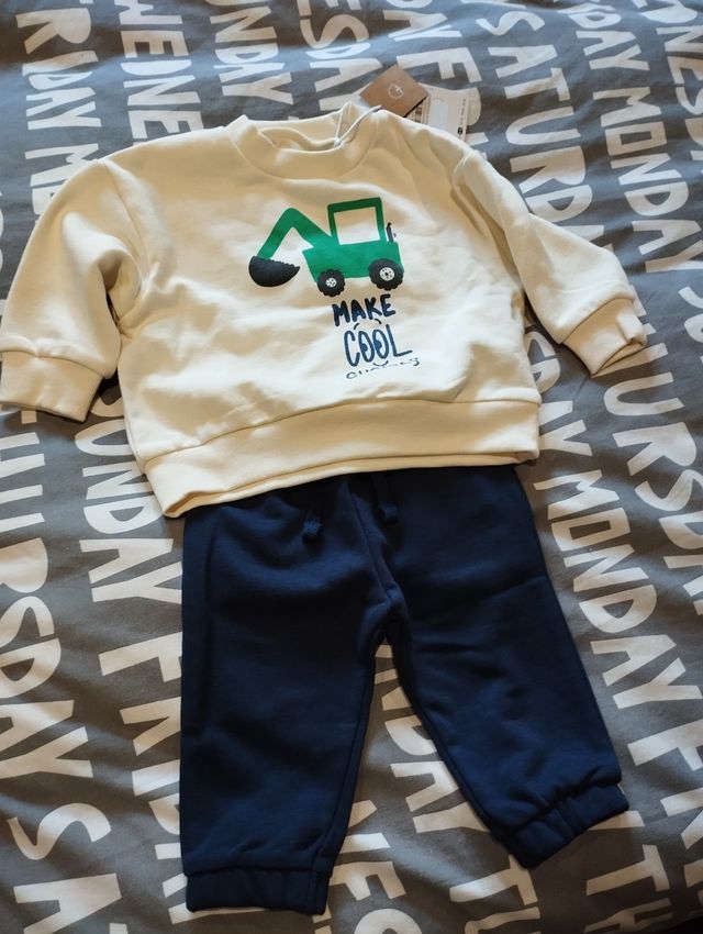 Chándal bebé Sfera - talla 6-12 meses