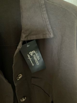 Camicia donna marrone