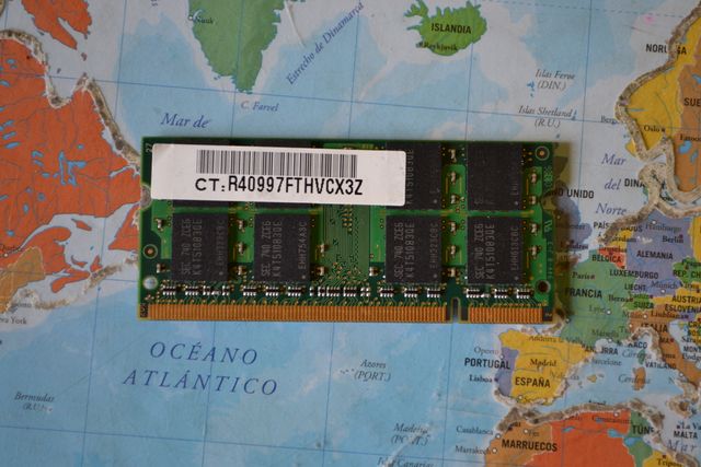 Memoria RAM Samsung Portátil Lote N2