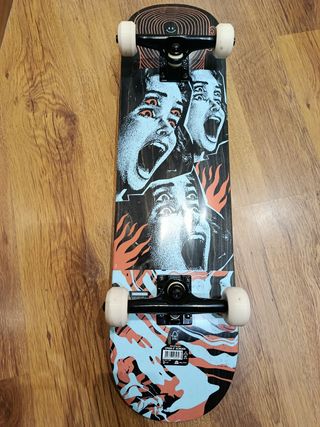 SKATEBOARD MONOPATÍN  Decathlon CP500 8" SCREAM
