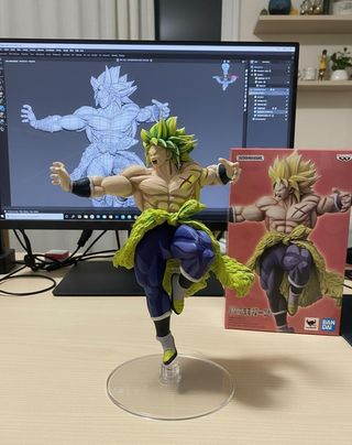 Figura Broly Dragon Ball Z