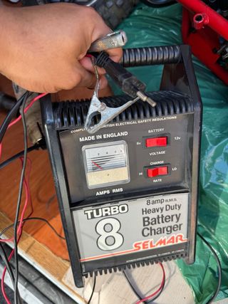 Cargador Batería Selmar Turbo 8