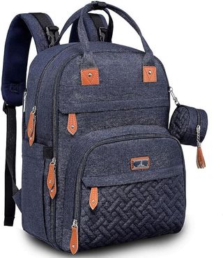 Mochila Pañales Bebé BabbleRoo Azul Marino
