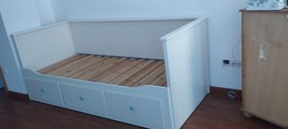 Cama extensible doble Ikea Hemnes 160x200