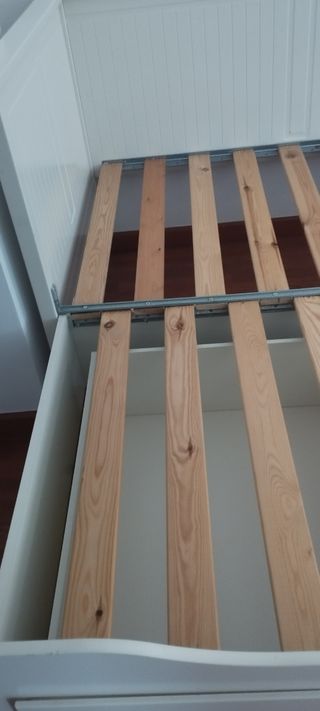 Cama extensible doble Ikea Hemnes 160x200