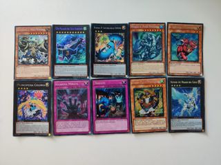 Lotto 10 Carte Rare Segrete Yu-Gi-Oh