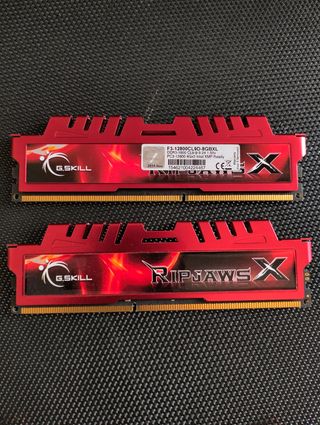 Memoria RAM DDR3 G.SKILL RipjawsX 8GB (2x4GB)