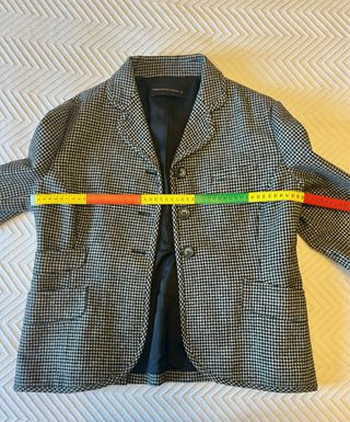 Chaqueta cuadros vichy Purificación García Talla M